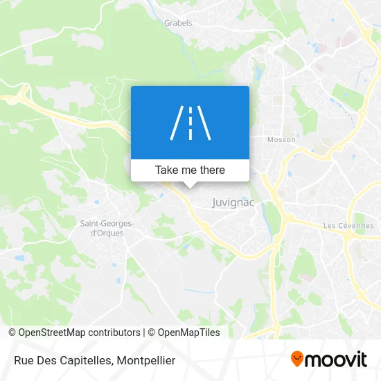 Rue Des Capitelles map