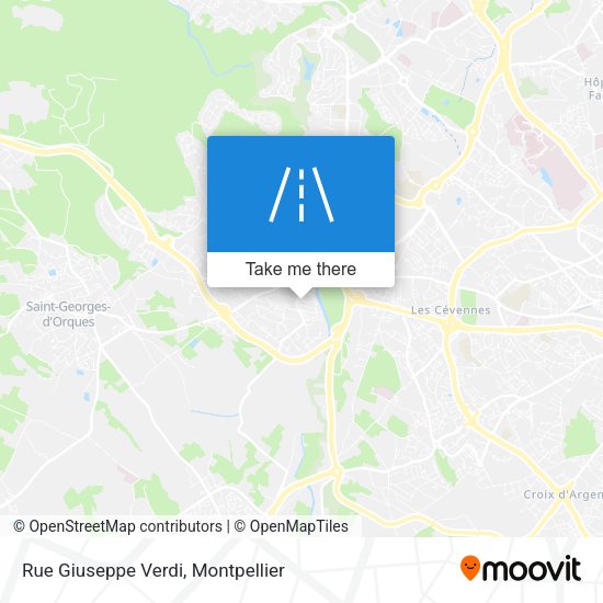 Rue Giuseppe Verdi map