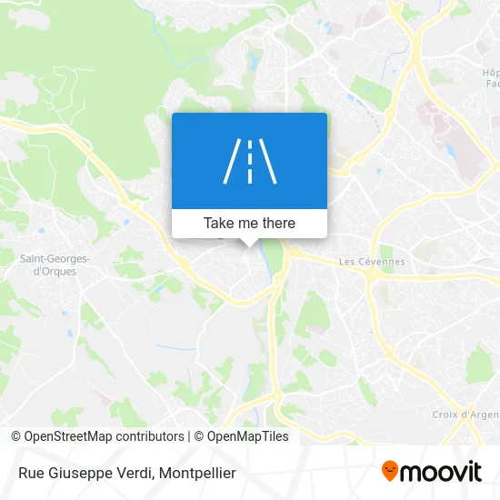 Rue Giuseppe Verdi map