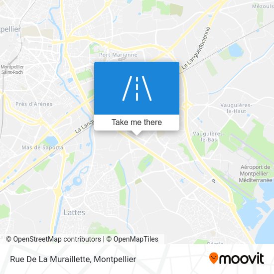 Rue De La Muraillette map