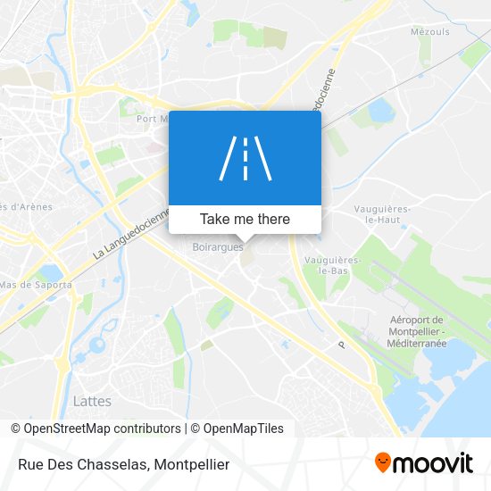 Rue Des Chasselas map