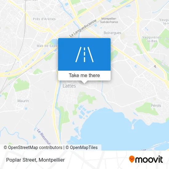 Rue Des Peupliers map