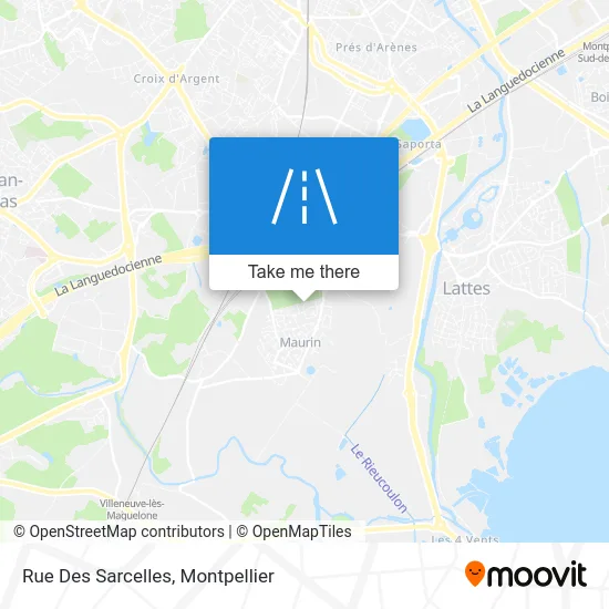 Rue Des Sarcelles map