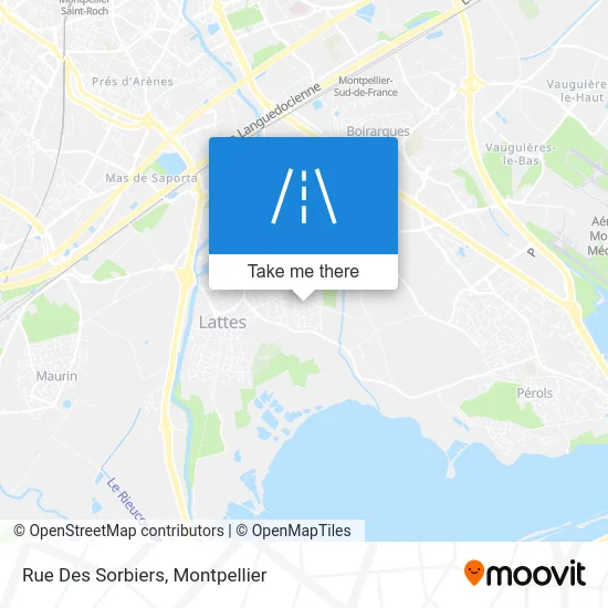 Rue Des Sorbiers map