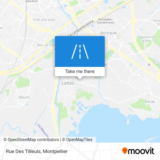 Rue Des Tilleuls map