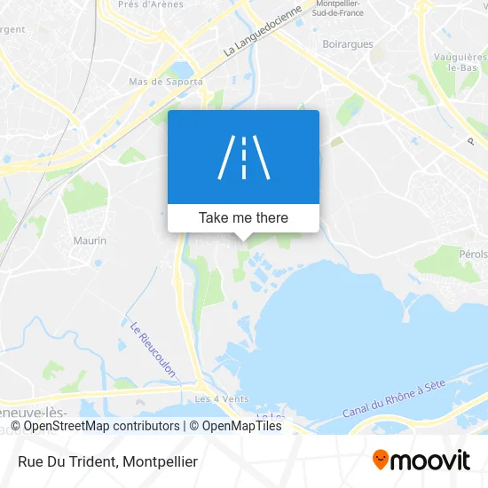 Rue Du Trident map