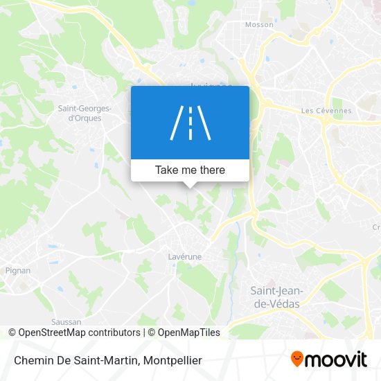 Chemin De Saint-Martin map