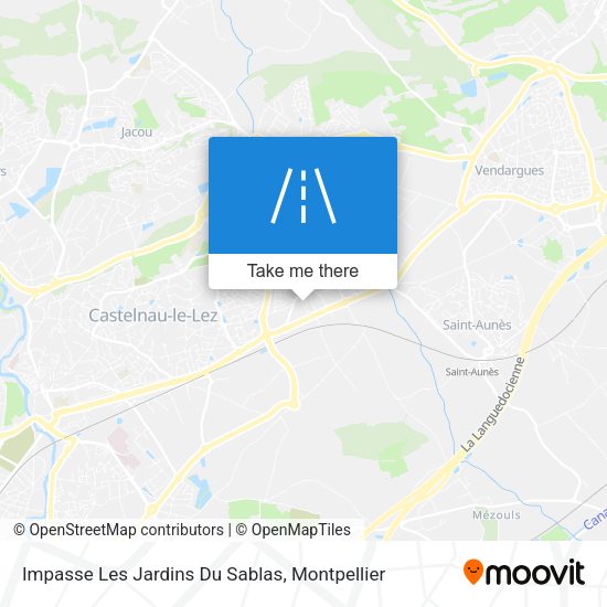 Impasse Les Jardins Du Sablas map