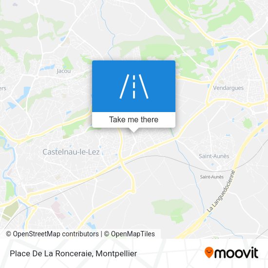 Place De La Ronceraie map