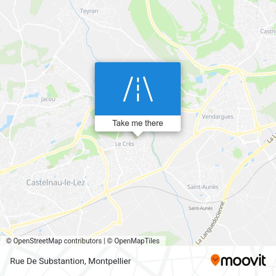 Rue De Substantion map