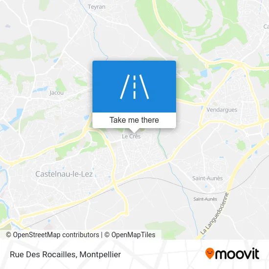 Rue Des Rocailles map