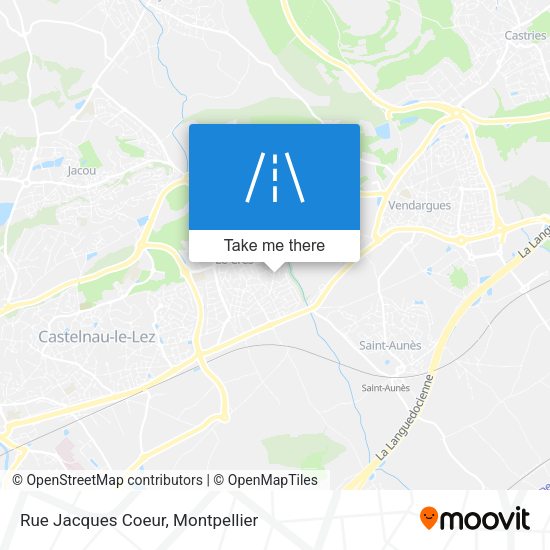 Rue Jacques Coeur map