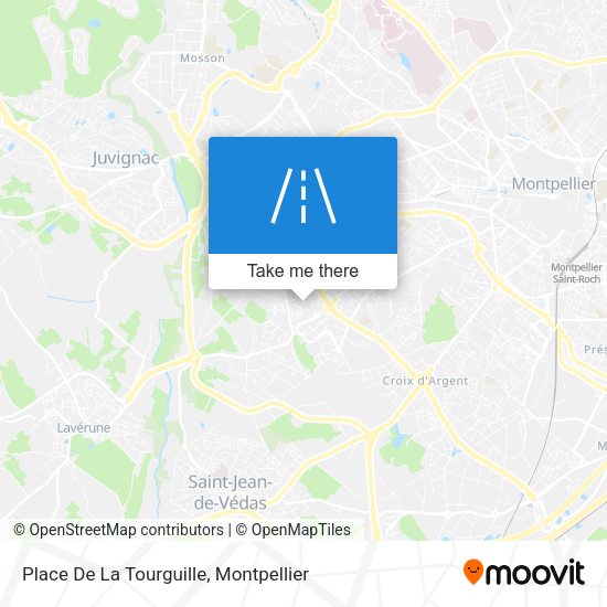 Place De La Tourguille map