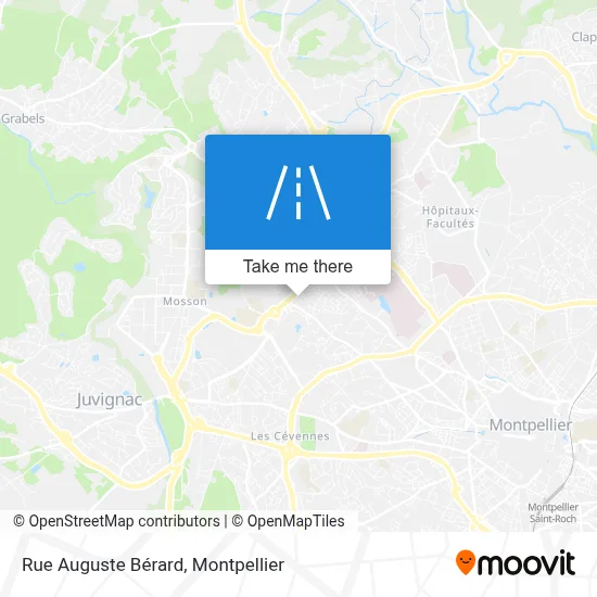 Rue Auguste Bérard map