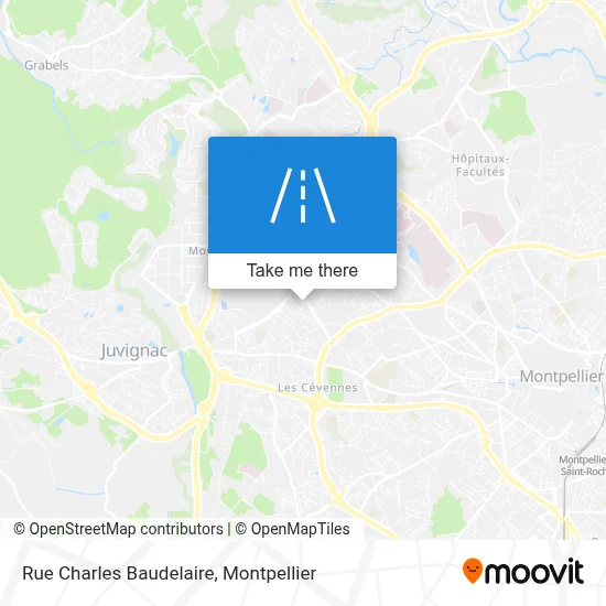 Rue Charles Baudelaire map