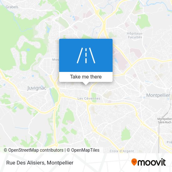 Rue Des Alisiers map