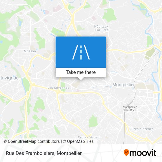 Rue Des Framboisiers map