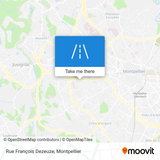 Rue François Dezeuze map