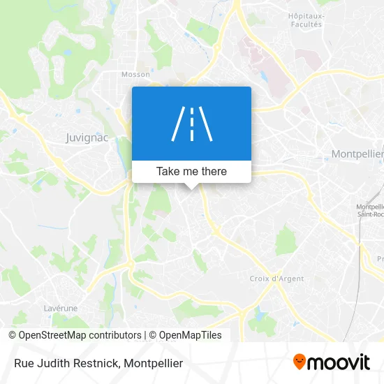 Rue Judith Restnick map