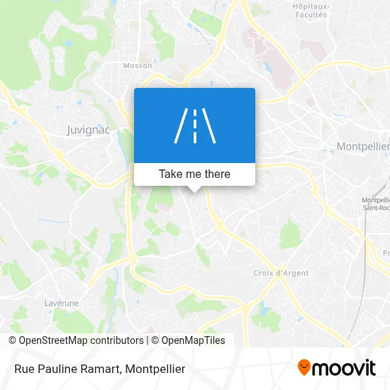 Rue Pauline Ramart map