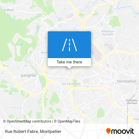 Rue Robert Fabre map