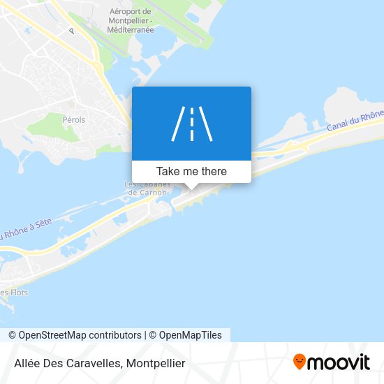 Allée Des Caravelles map