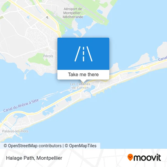 Chemin De Halage map