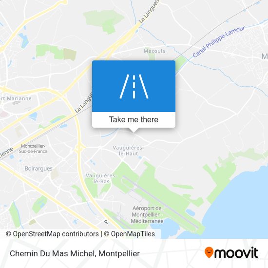 Chemin Du Mas Michel map