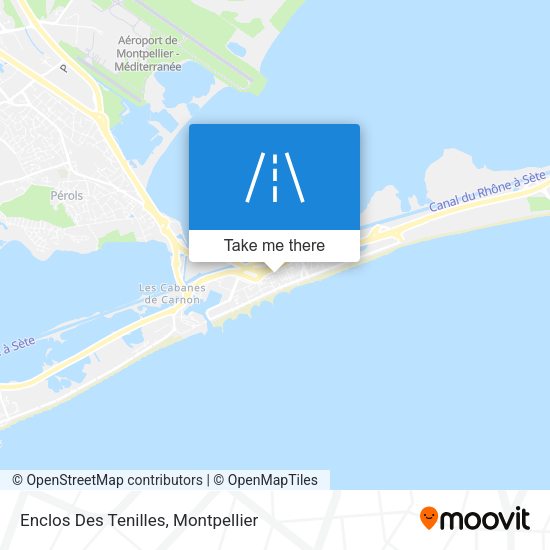 Enclos Des Tenilles map