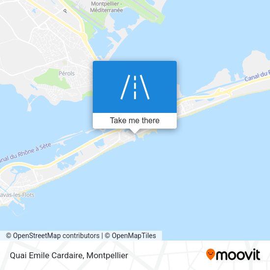 Quai Emile Cardaire map