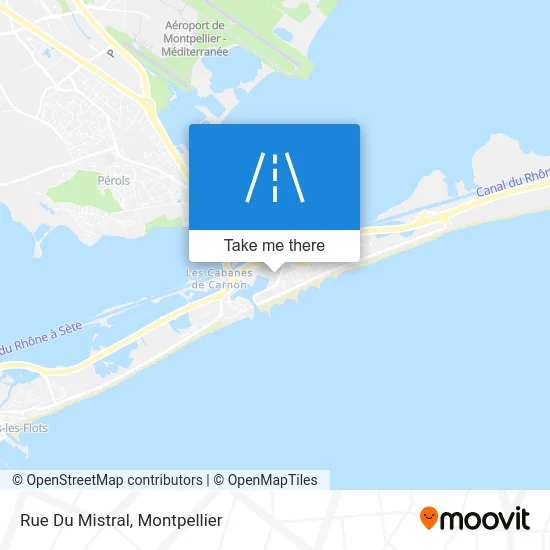 Rue Du Mistral map