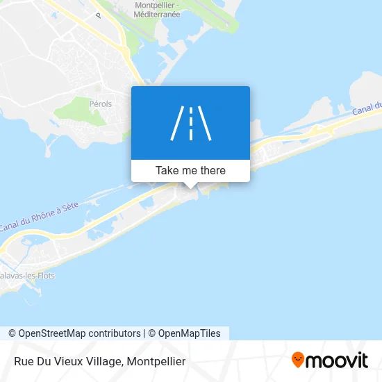 Rue Du Vieux Village map