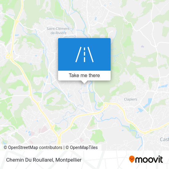 Chemin Du Roullarel map