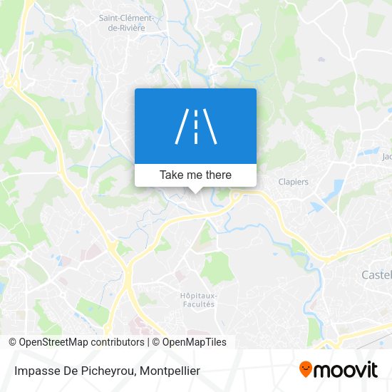 Impasse De Picheyrou map