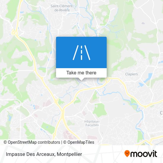 Impasse Des Arceaux map