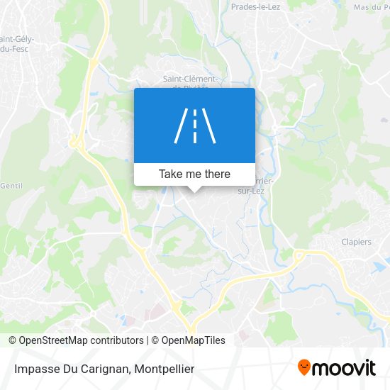 Impasse Du Carignan map