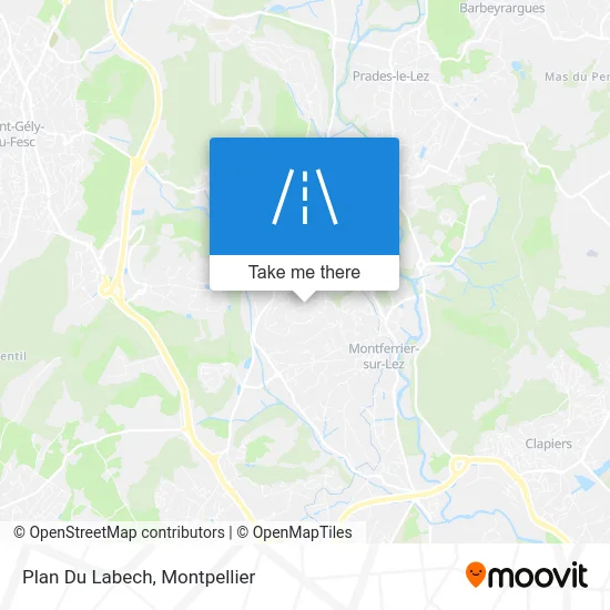 Plan Du Labech map