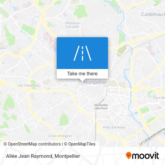 Allée Jean Raymond map