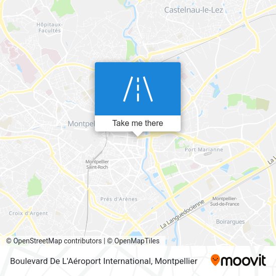 Boulevard De L'Aéroport International map
