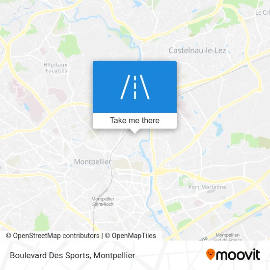Boulevard Des Sports map