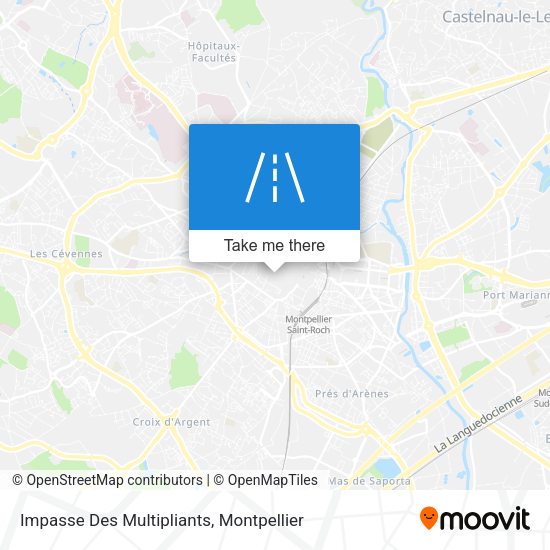 Impasse Des Multipliants map