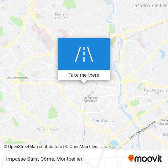 Impasse Saint-Côme map