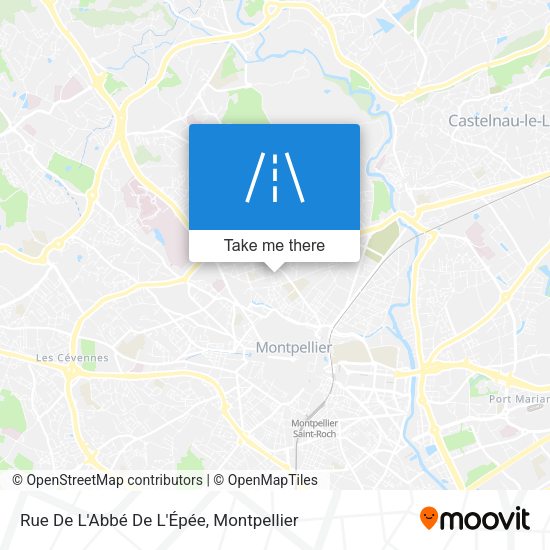 Rue De L'Abbé De L'Épée map