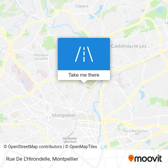 Rue De L'Hirondelle map