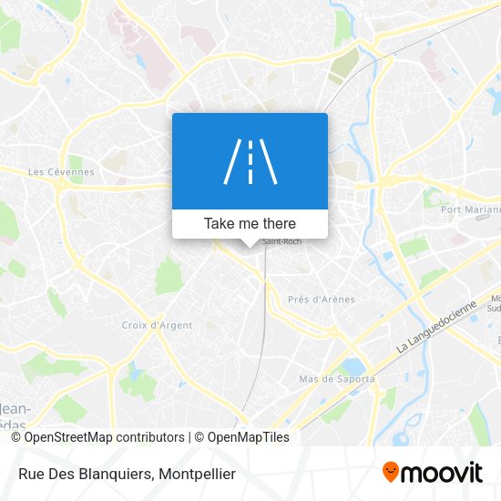 Rue Des Blanquiers map