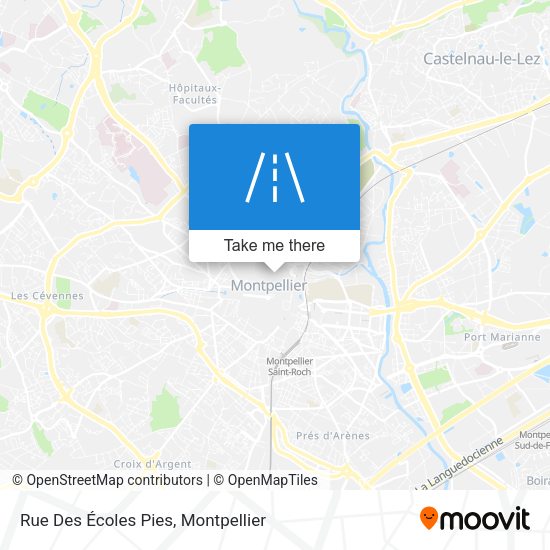 Rue Des Écoles Pies map