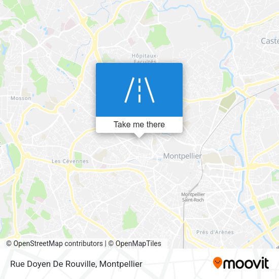 Rue Doyen De Rouville map