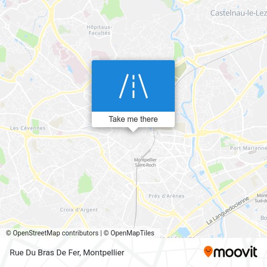 Rue Du Bras De Fer map