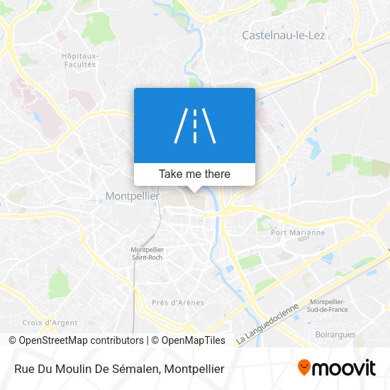 Rue Du Moulin De Sémalen map