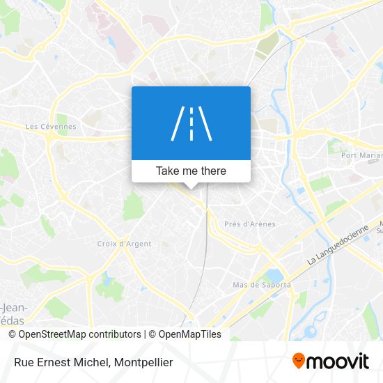 Rue Ernest Michel map